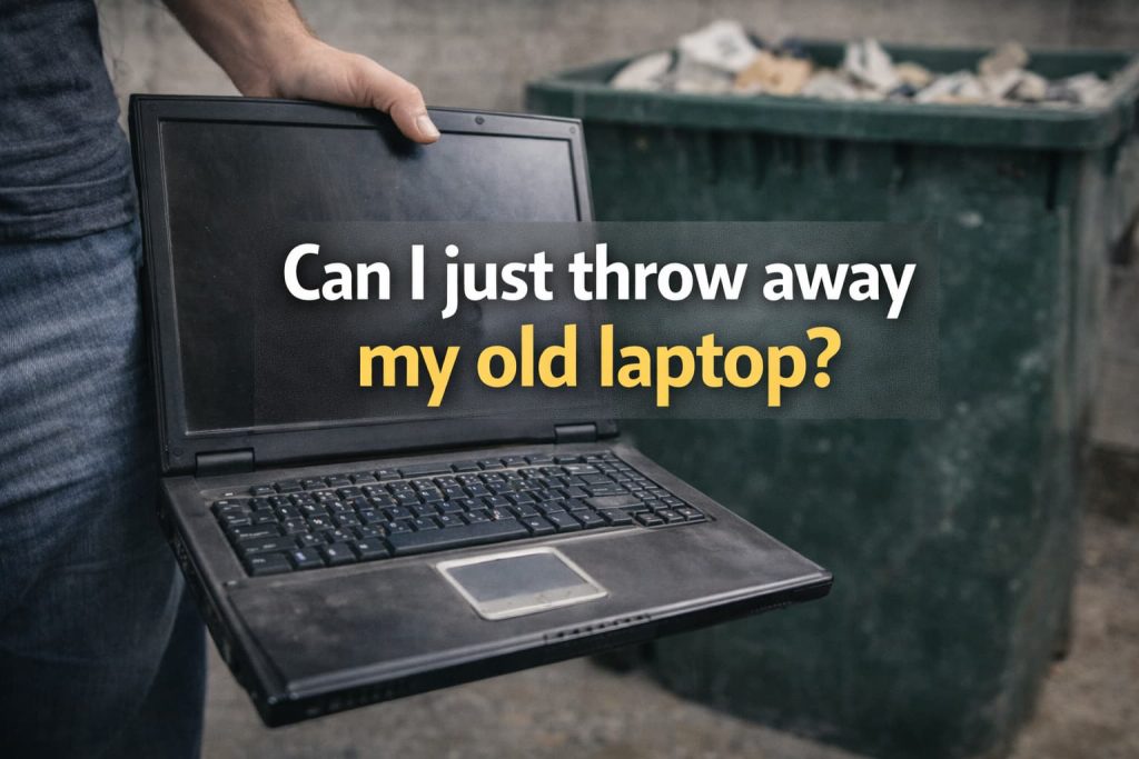 Can I Throw Away My Old Laptop