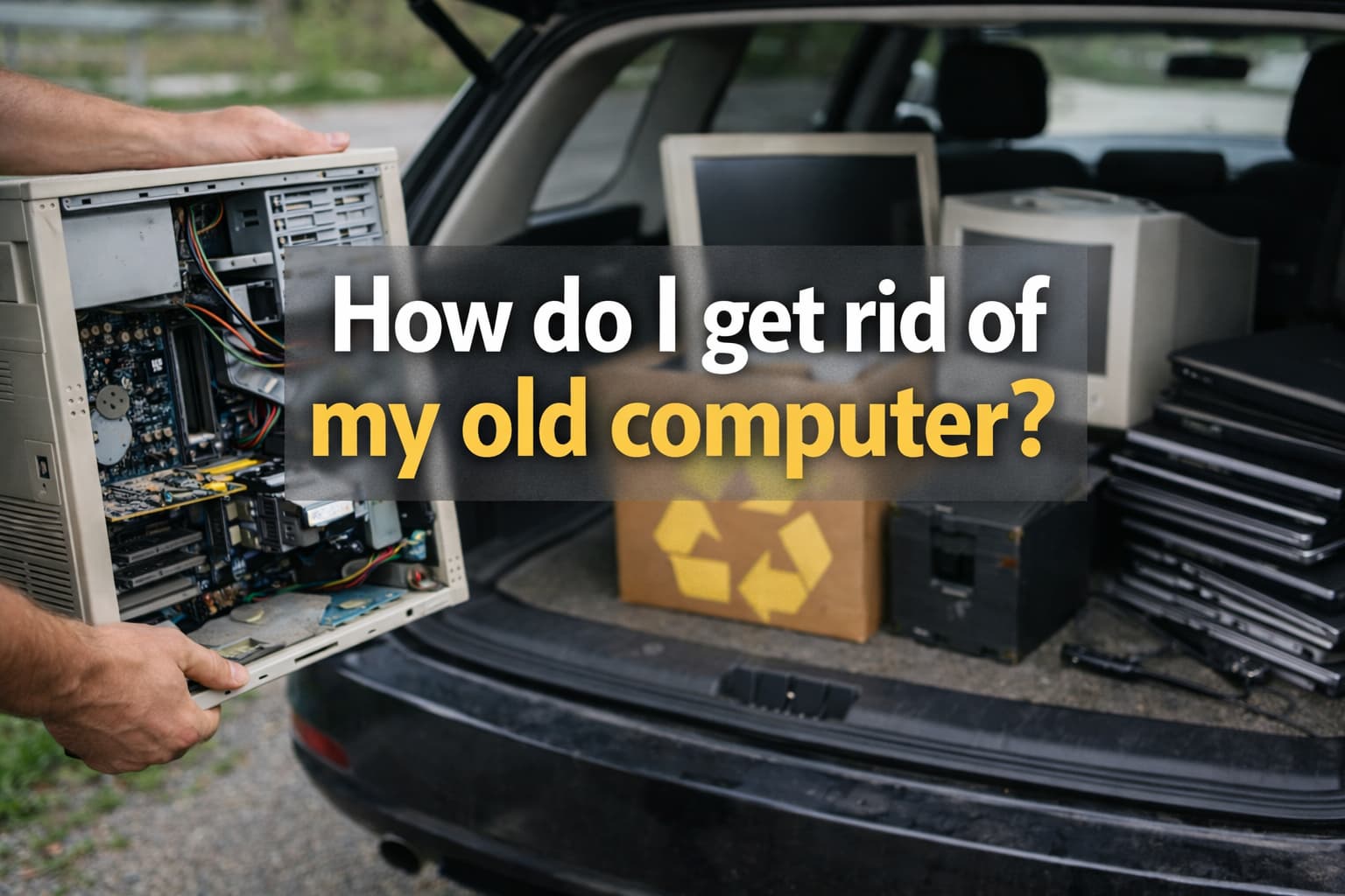 How To Get Rid Of An Old Computer In The UK Safely
