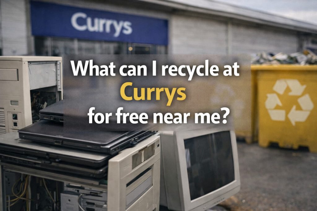 What Can I Recycle At Currys For Free Near Me