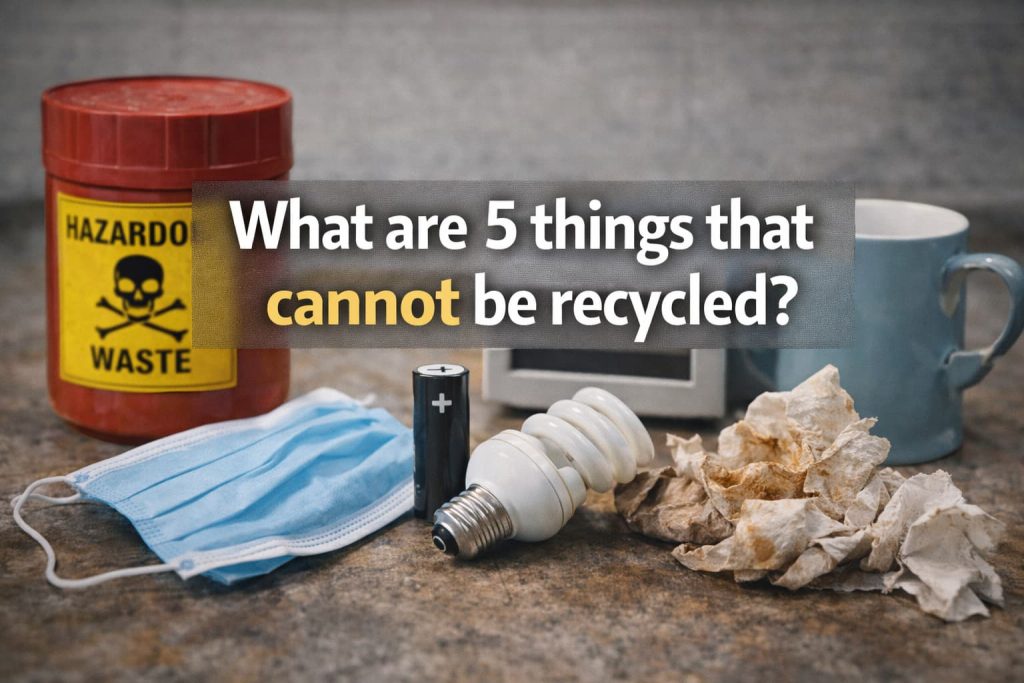 What Cannot Be Recycled in the UK