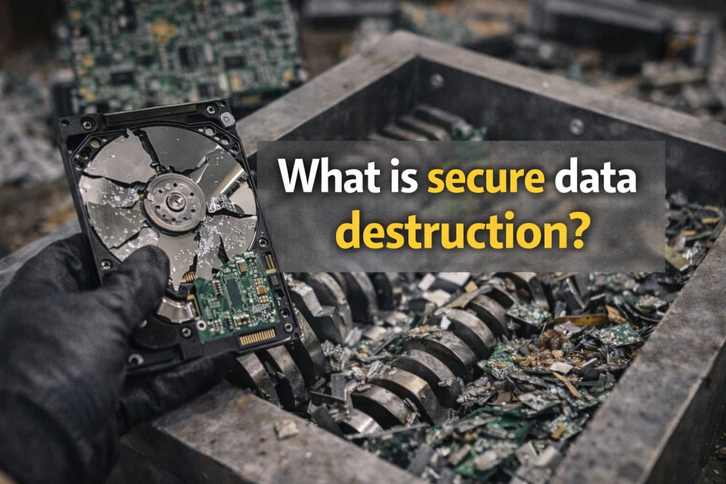 What is secure data destruction in the UK